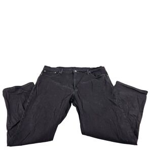 Levis 559 Relaxed‎ Straight Mens Black Jeans W42 L32 Denim Pants